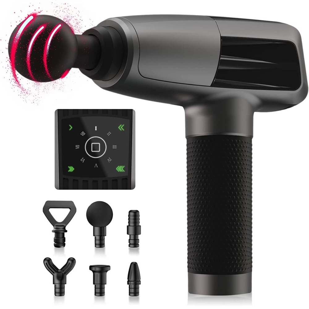 Massage Gun Deep Tissue - Portable Handheld Muscle Massager for Pain Relief